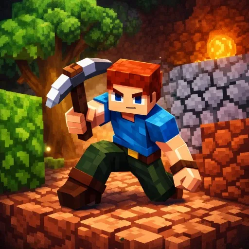 Mine&Build gameplay screenshot