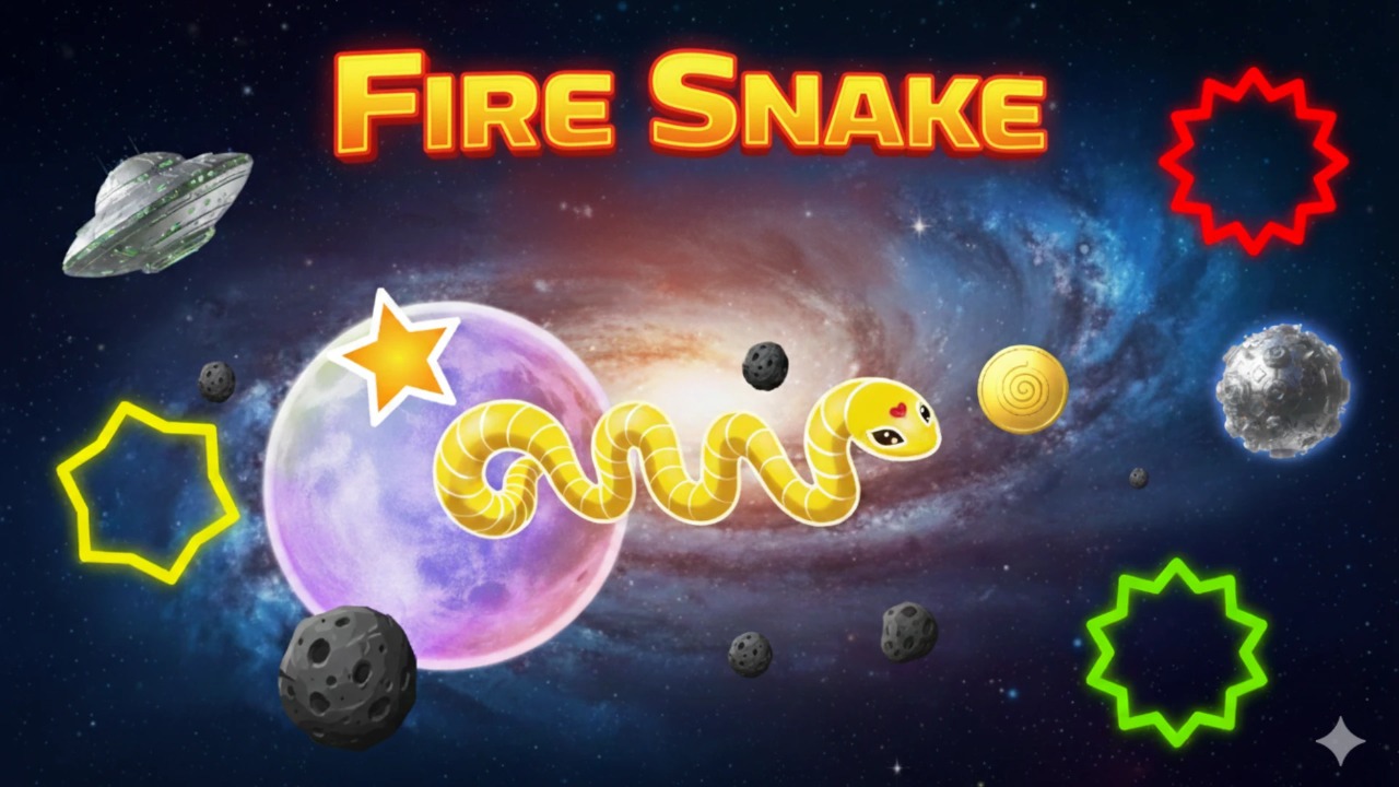 Fire snake gameplay screenshot