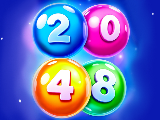 2048 Match Balls gameplay screenshot