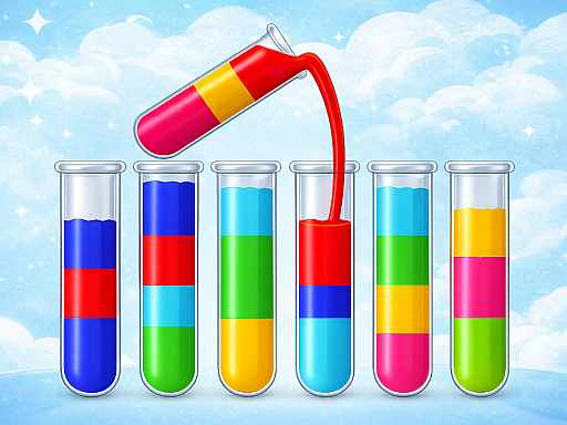 Liquid Sort Deluxe gameplay screenshot